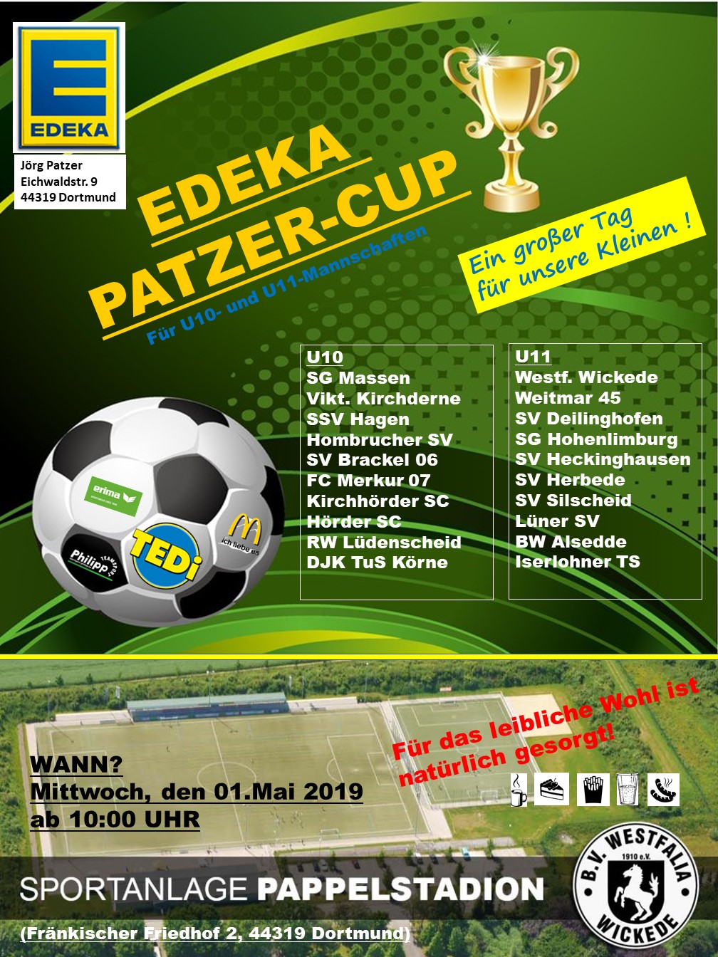 EDEKA Patzer Cup für U10 und U11-Mannschaften