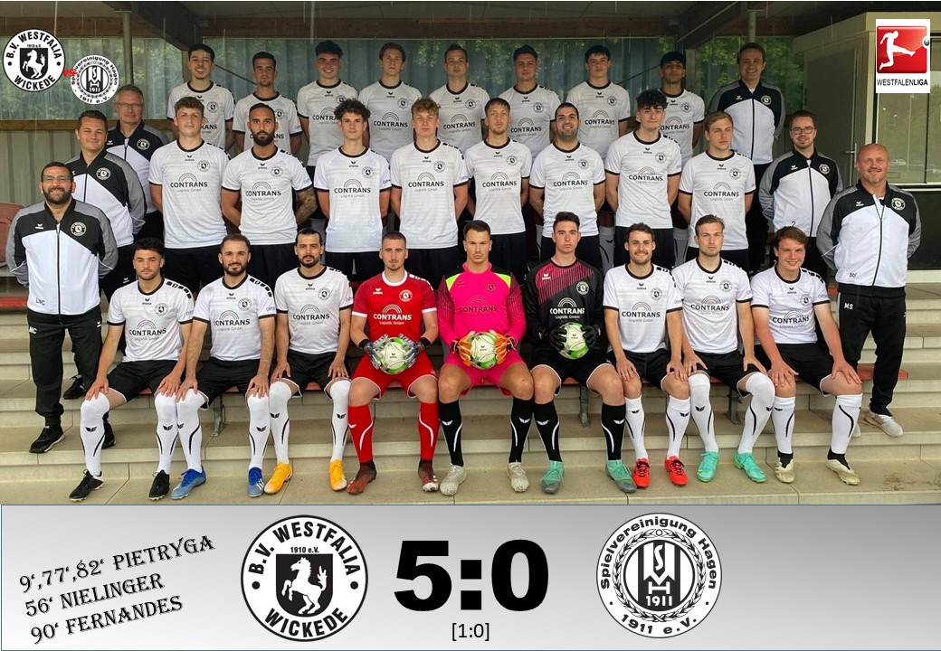 Die „Erste“ – Dreimal Pietryga bein 5:0 gegen Hagen!